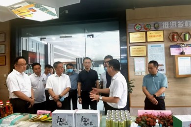 黄埔区何宇鸿副区长陪同贵州省长顺县党政领导一行莅临广东岭南现代技师学院考察