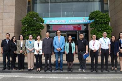 加拿大国际教育局副局长刘裕佳一行莅临岭南教育交流访问